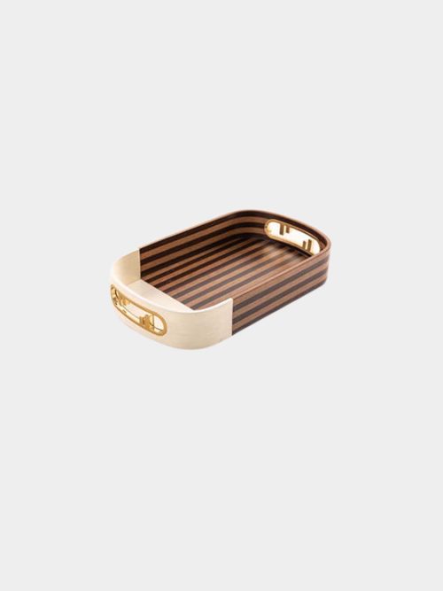 Fendi o'lock 椭圆形托盘